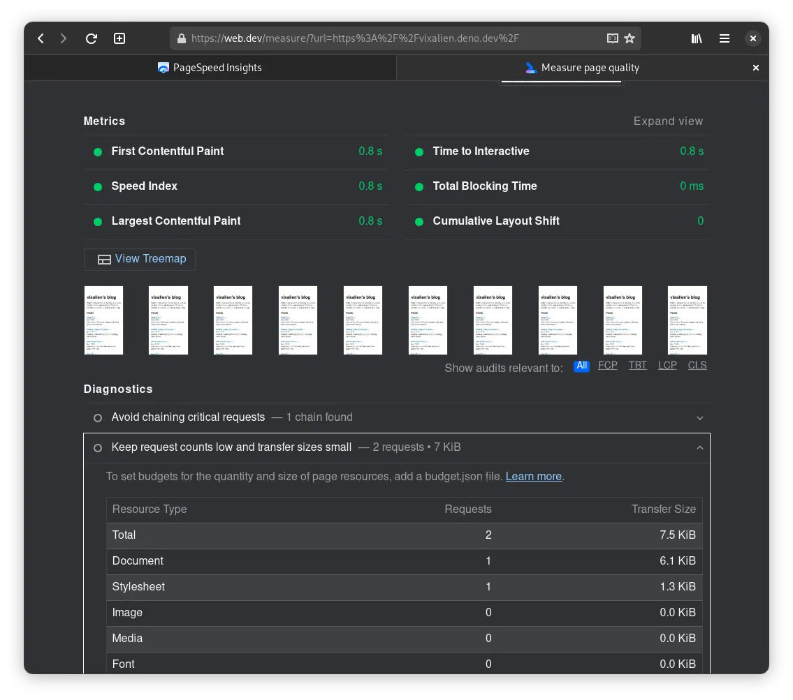 New layout on Deno (Deployed to Deno Deploy)