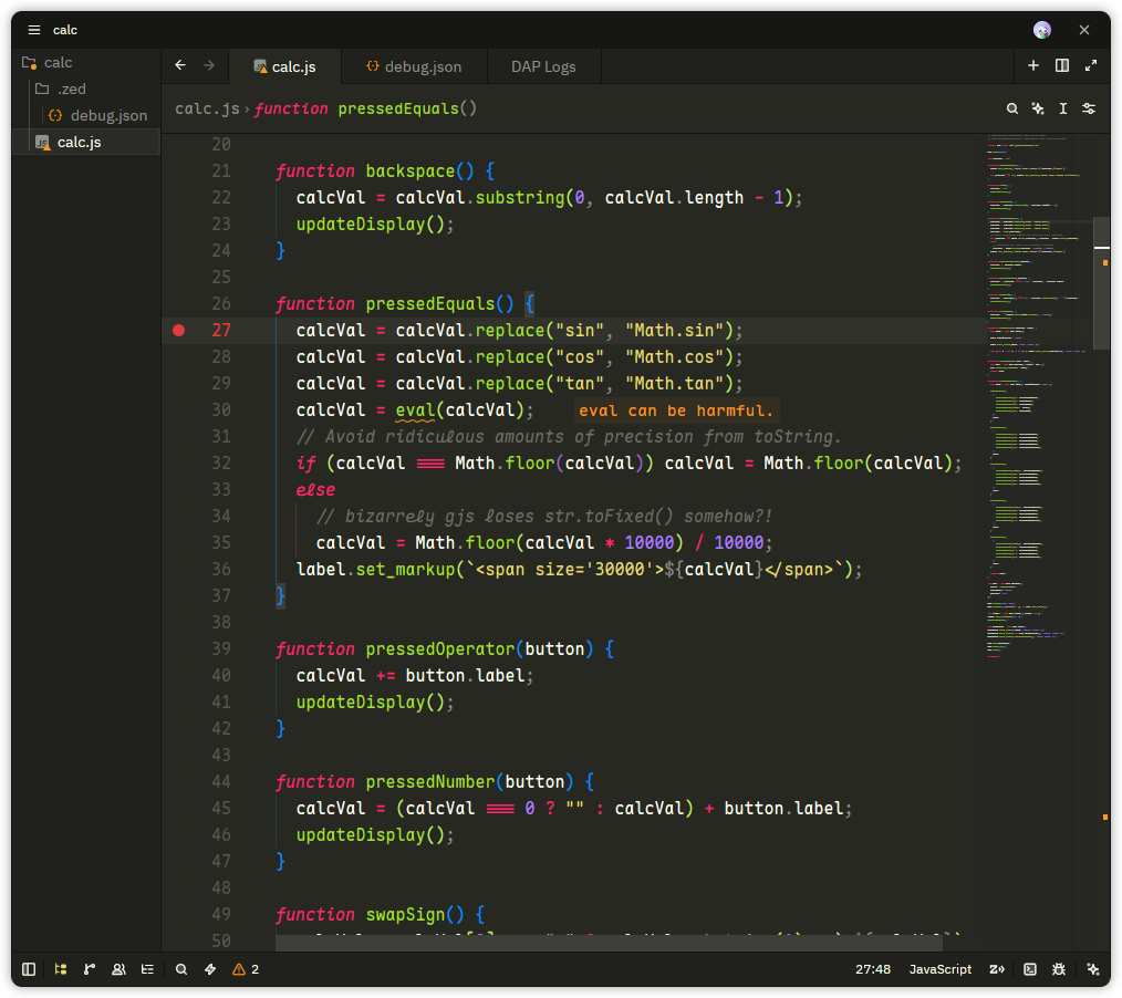 Adding Breakpoint