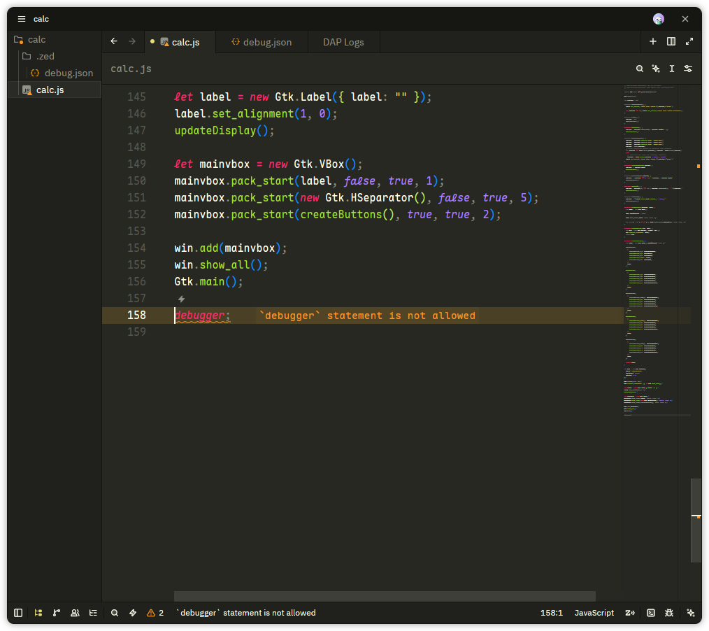 Debugger Statement