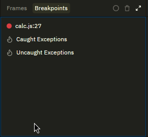 Equals Breakpoints