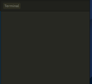 Terminal pane